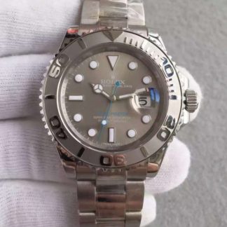 Rolex Yacht-Master 116622 Sølvfarvet urskive SS-armbånd S